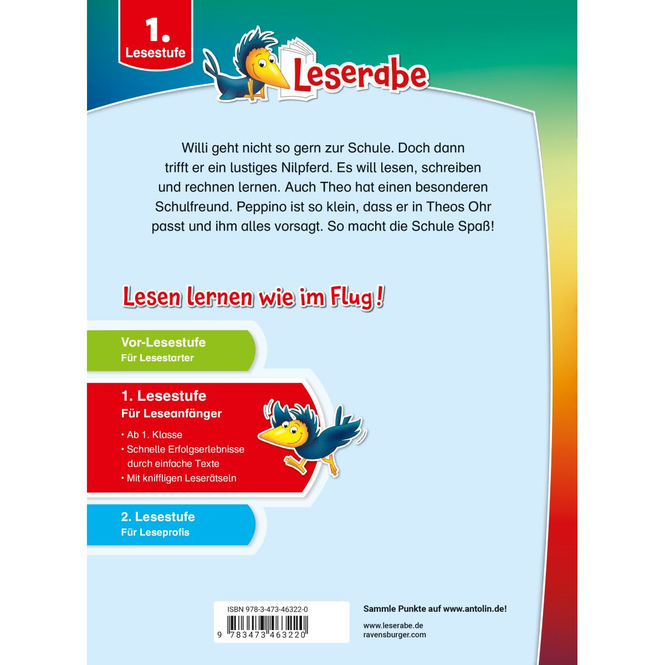 Leserabe - Sonderausgabe - 1.Lesestufe - Die besten Leseraben Schulgeschichten