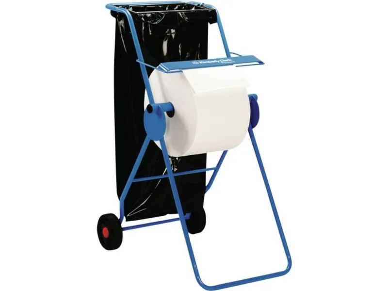 Kimberly-Clark Professional Large - Dispenser af rengøringsklude - stål - blå