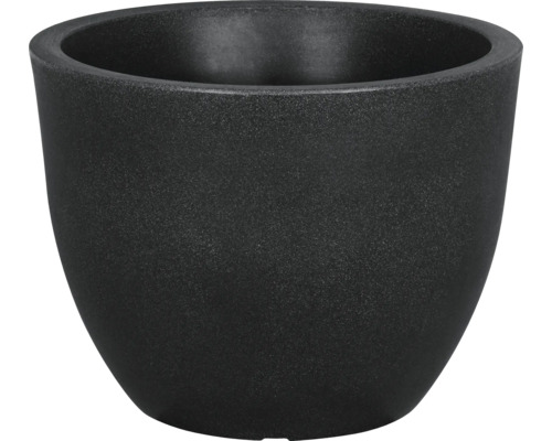 Geli Rimini plantenpot, kunststof, Ø 50 cm, H 38,5 cm, antraciet