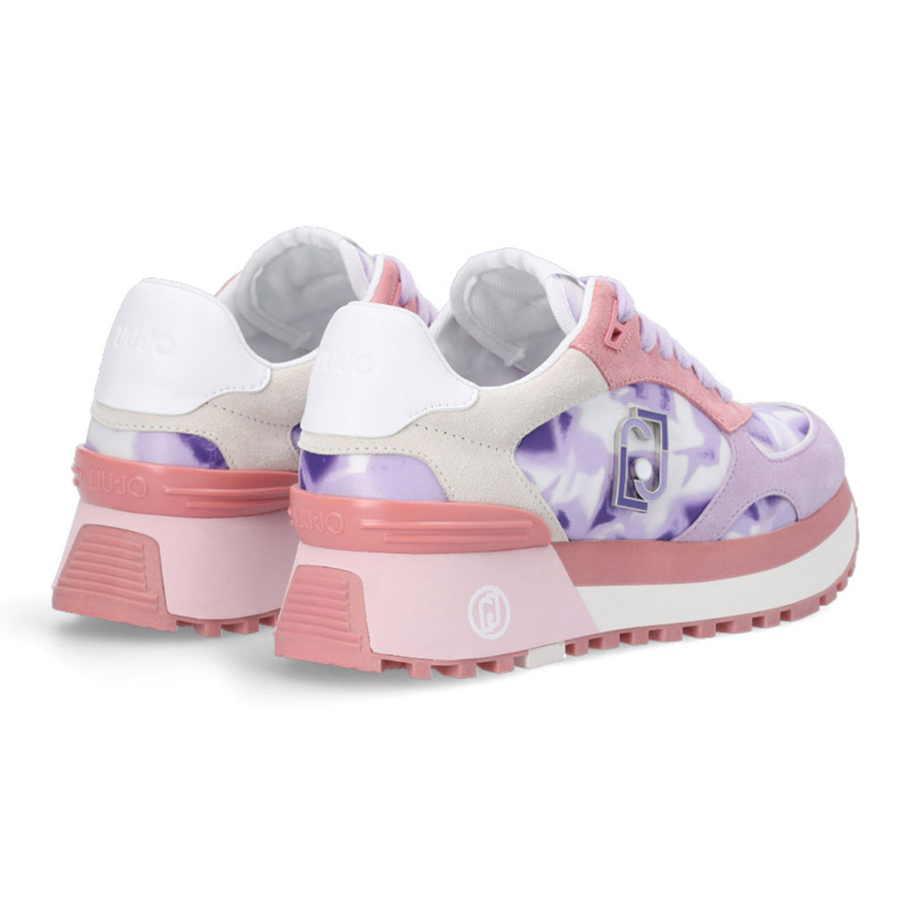 Liu-Jo Sneakers en Cuir Heloise roses