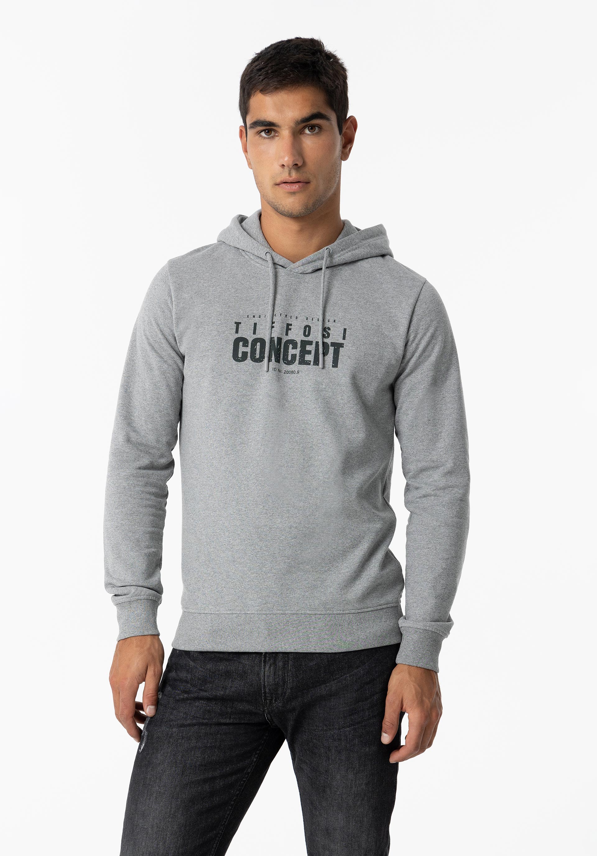 Hoodie com Estampado Frontal