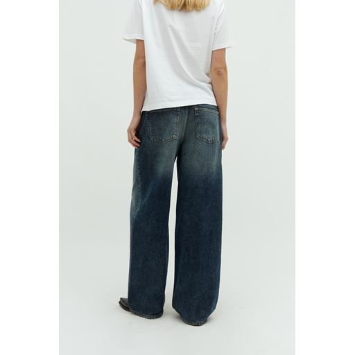 mbyM Branny-M Jeans, Stone Wash Middle Blue, L