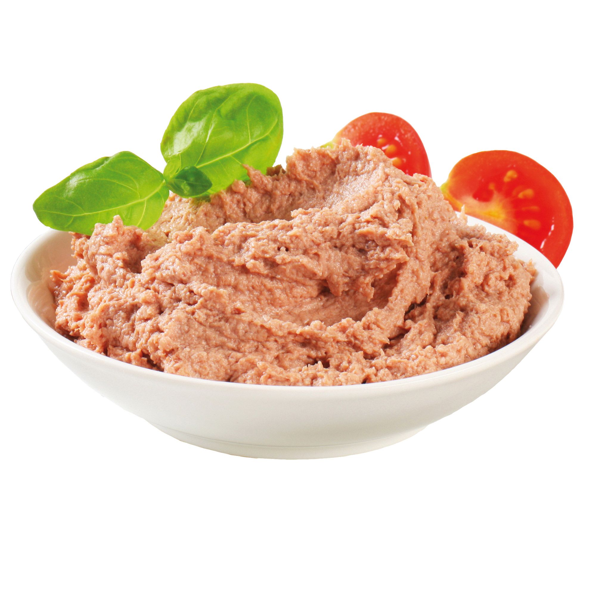 Schecker Nassfutter - cremiges Paté  mit Geflügel - für Hunde mit leckeren Zutaten