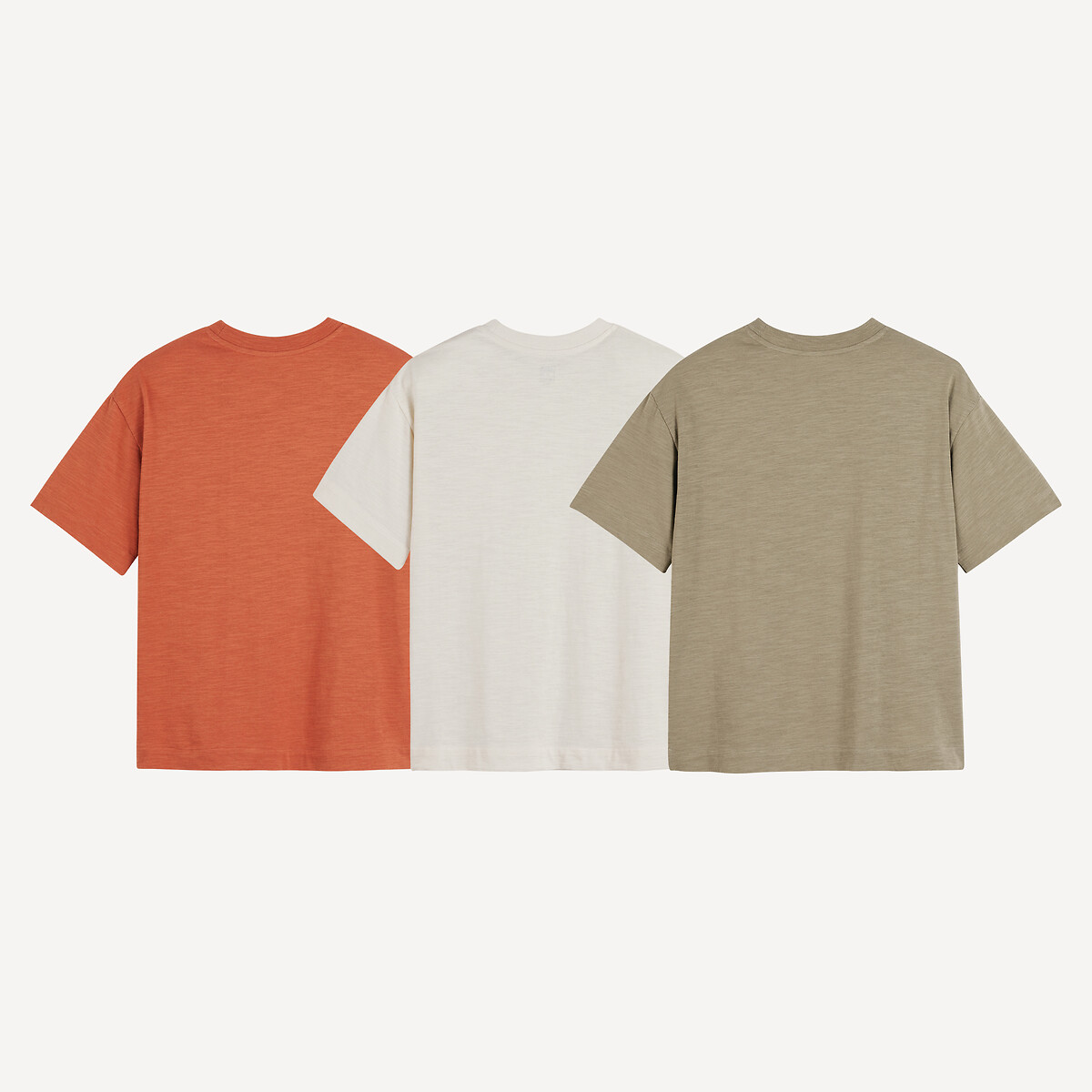 COLEÇÃO LA REDOUTE<br>Conjunto de 3 camisetas de manga curta