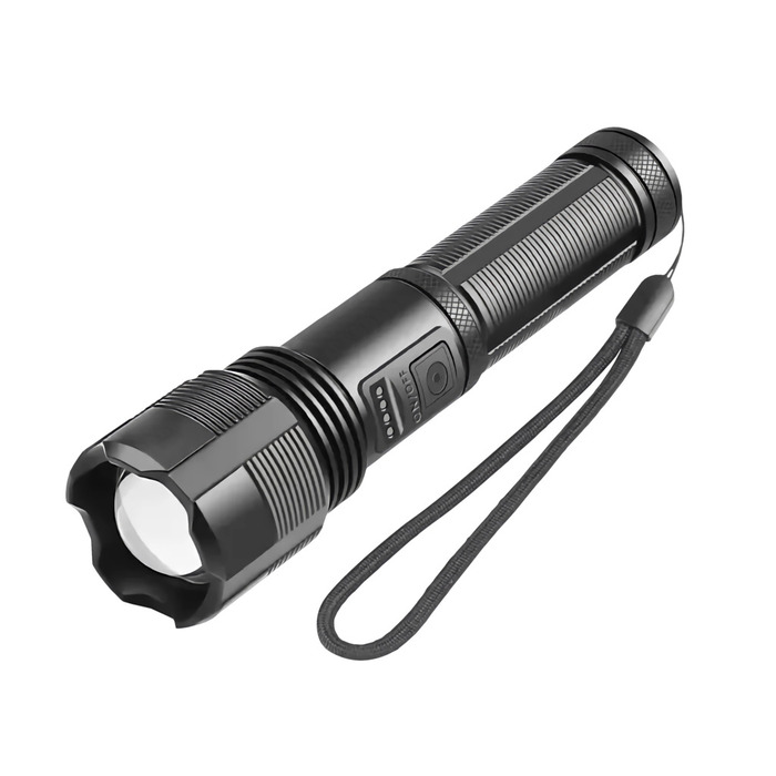 Lommelygte genopladelig aluminium 1000 lumen