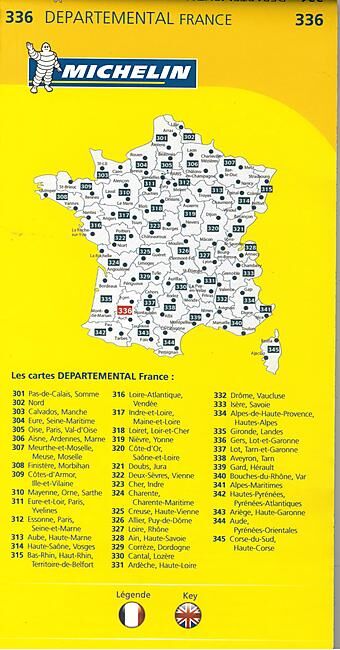MICHELIN - 336 GERS LOT ET GARONNE