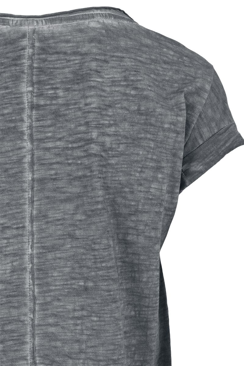 Ladies Long Back Shaped Spray Dye Tee | Urban Classics T-Shirt Manches courtes
