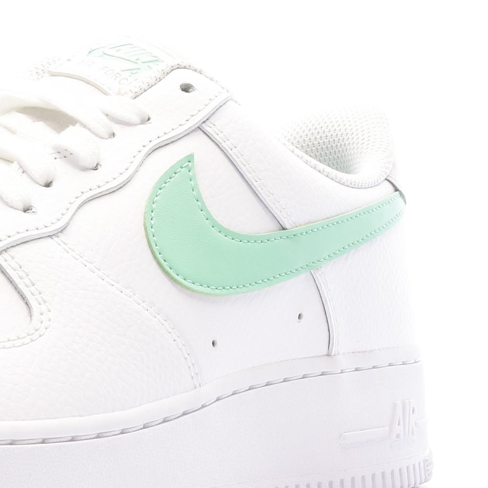 Nike Baskets Blanche/Vert Homme Nike Air Force 1