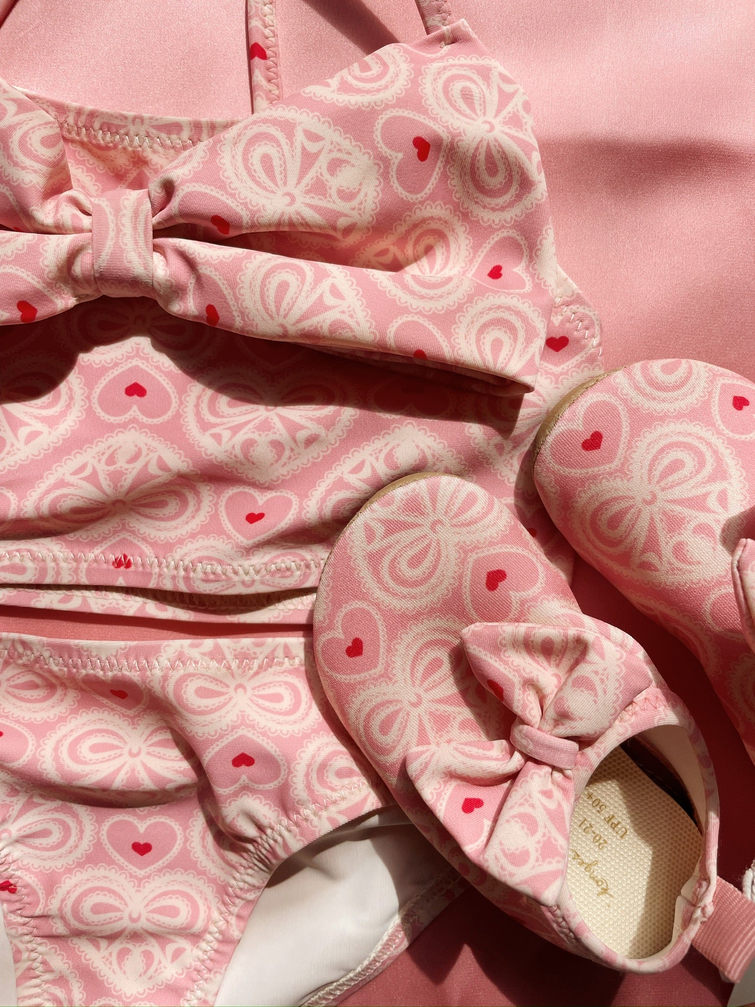 Edith badesko - lacy pink - 22-23