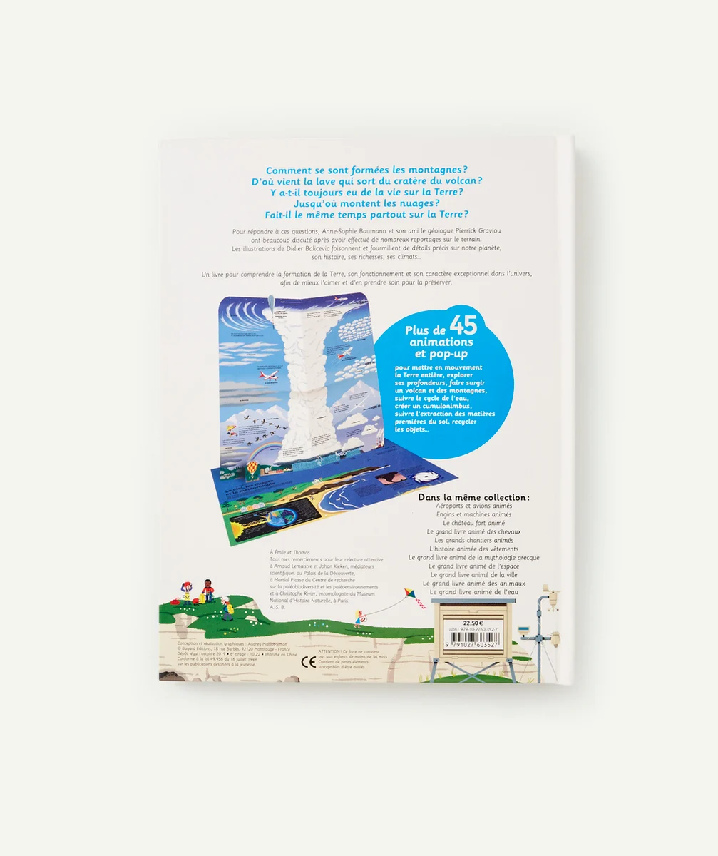 TOURBILLONLE GRAND LIVRE ANIMÉ DE LA TERRE