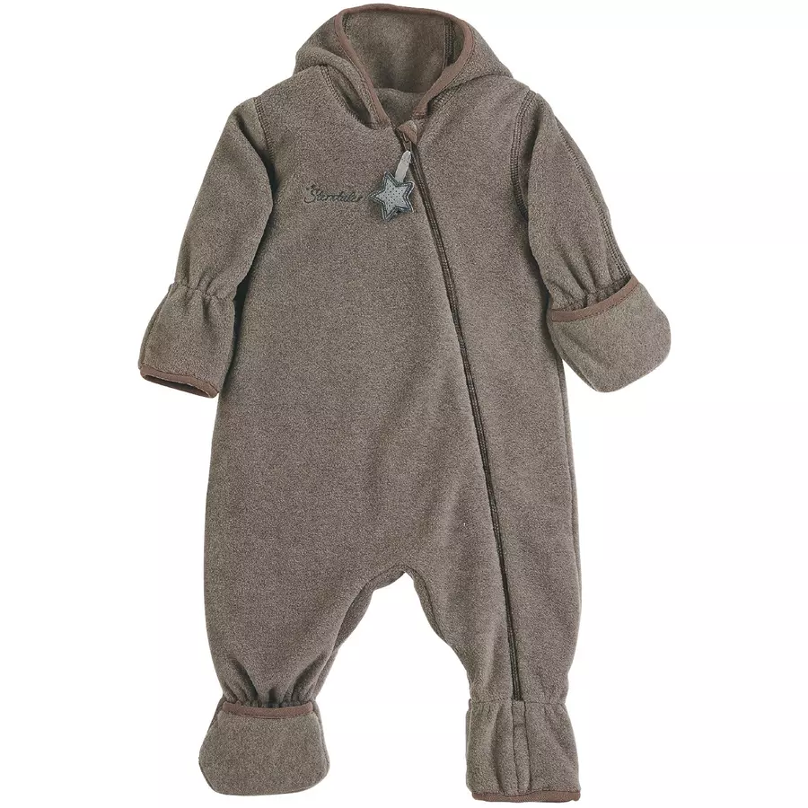 Sterntaler Overall Fleece braun melange