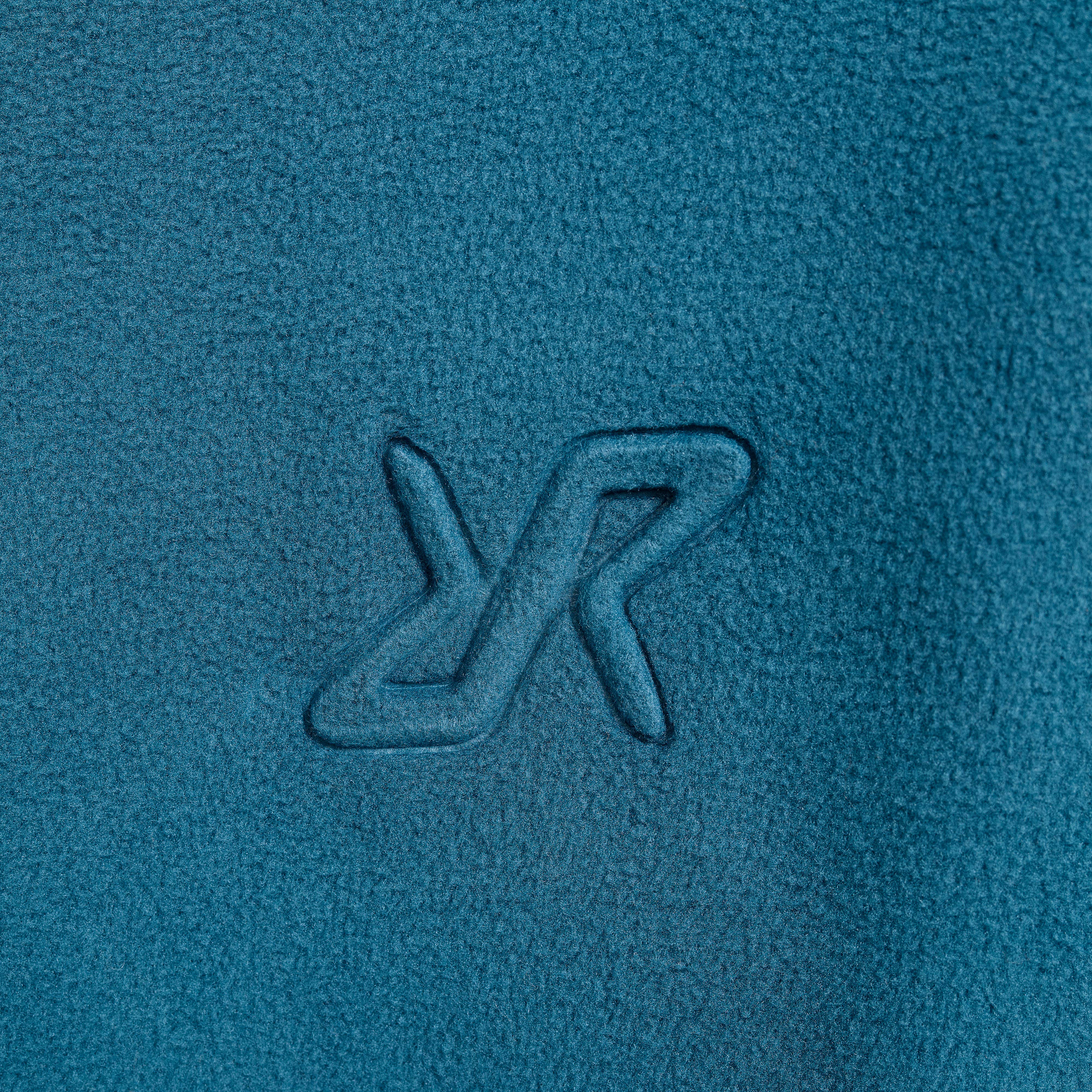 Polar Fleece Hoodie  Dame Blue Ashes
