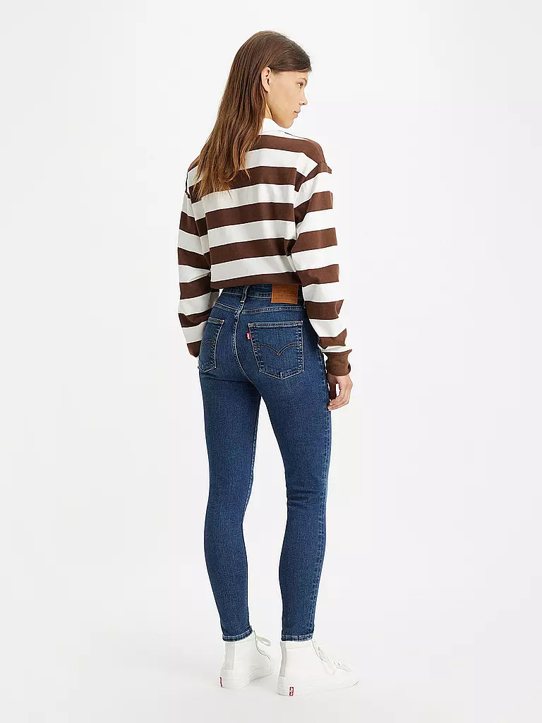 LEVI'S® Highwaist Jeans Skinny Fit 721 dunkelblau