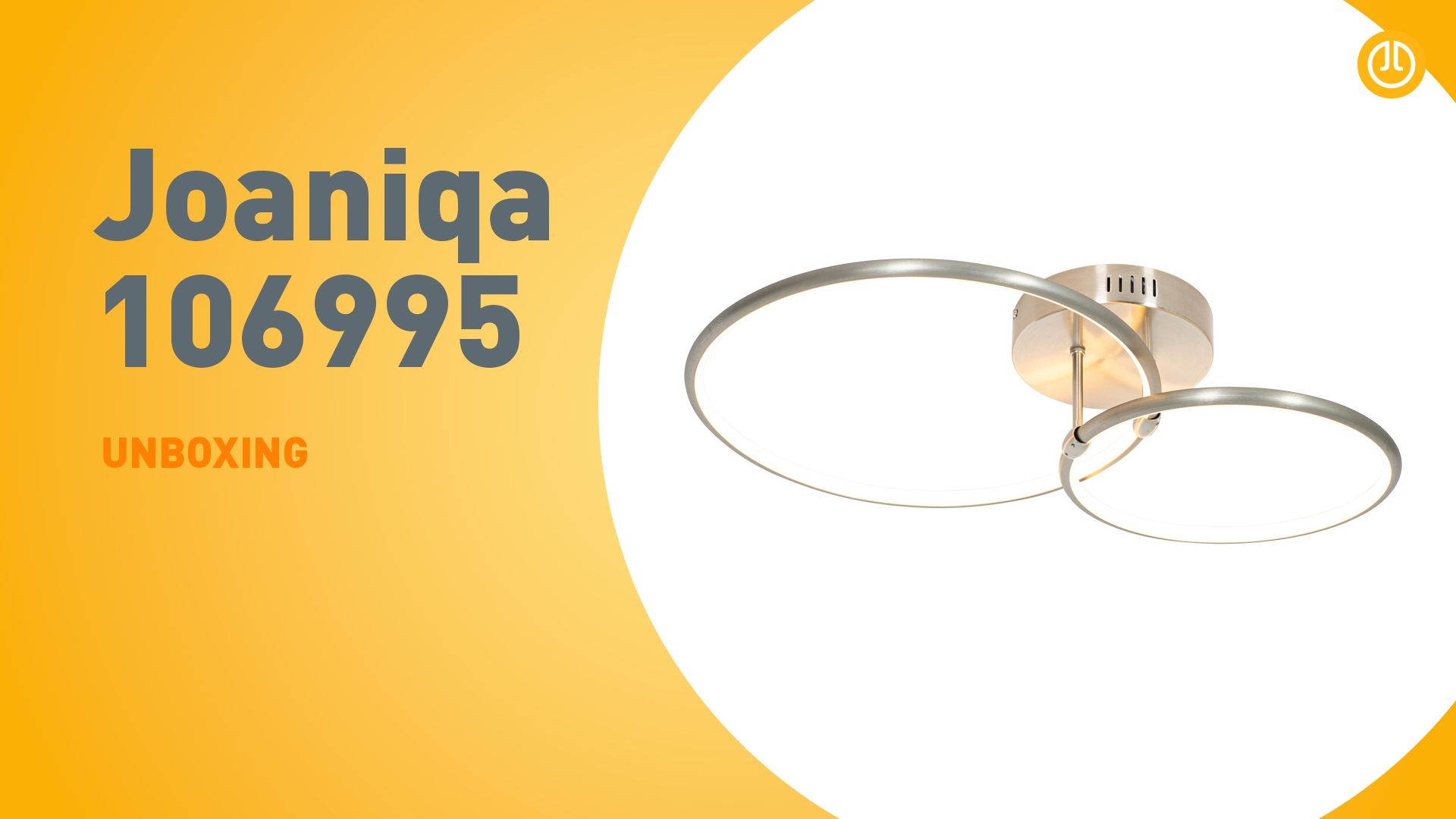 Design plafondlamp staal incl. LED 3-staps dimbaar 2-lichts - Joaniqa