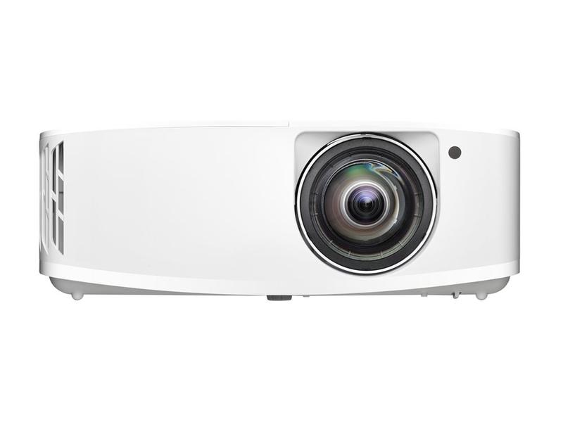 Optoma Kurzdistanzprojektor 4K400STx Heller True 4K UHD Short-Throw-Projektor für Klassenzimmer und Konferenzräume