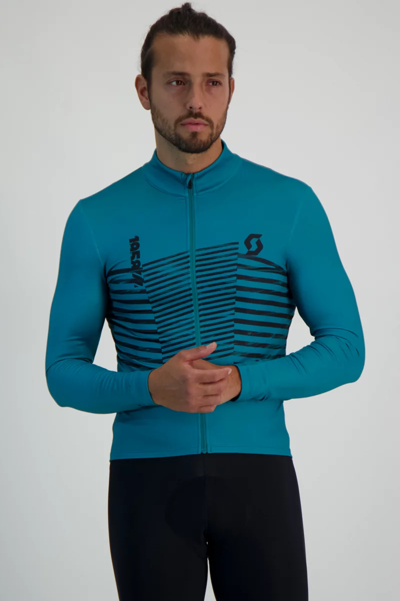 SCOTT RC Team Warm Graphics Herren Biketrikot