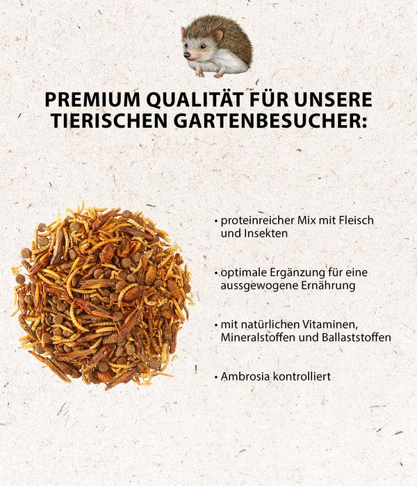 Dehner Natura Premium Igelfutter-Set, 3-teilig