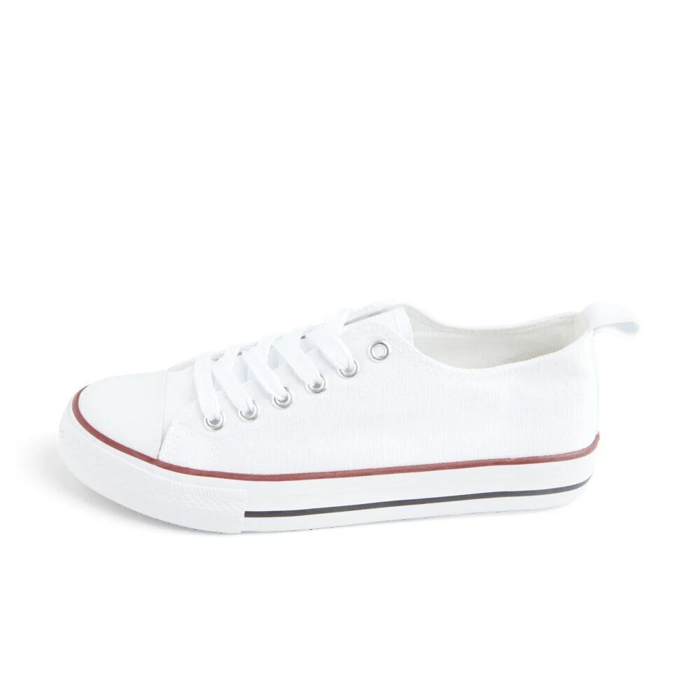 Chaussures toiles femme T36 à 40 blanches
