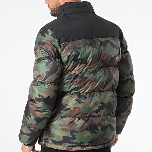 Doudoune Utah Vert Kaki Camouflage