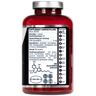 Lucovitaal CBD Cannabidiol 10mg Capsules 90CP