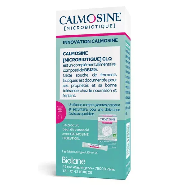 Calmosine Microbiotic CLQ Baby Flora Balance Dropper 8ml