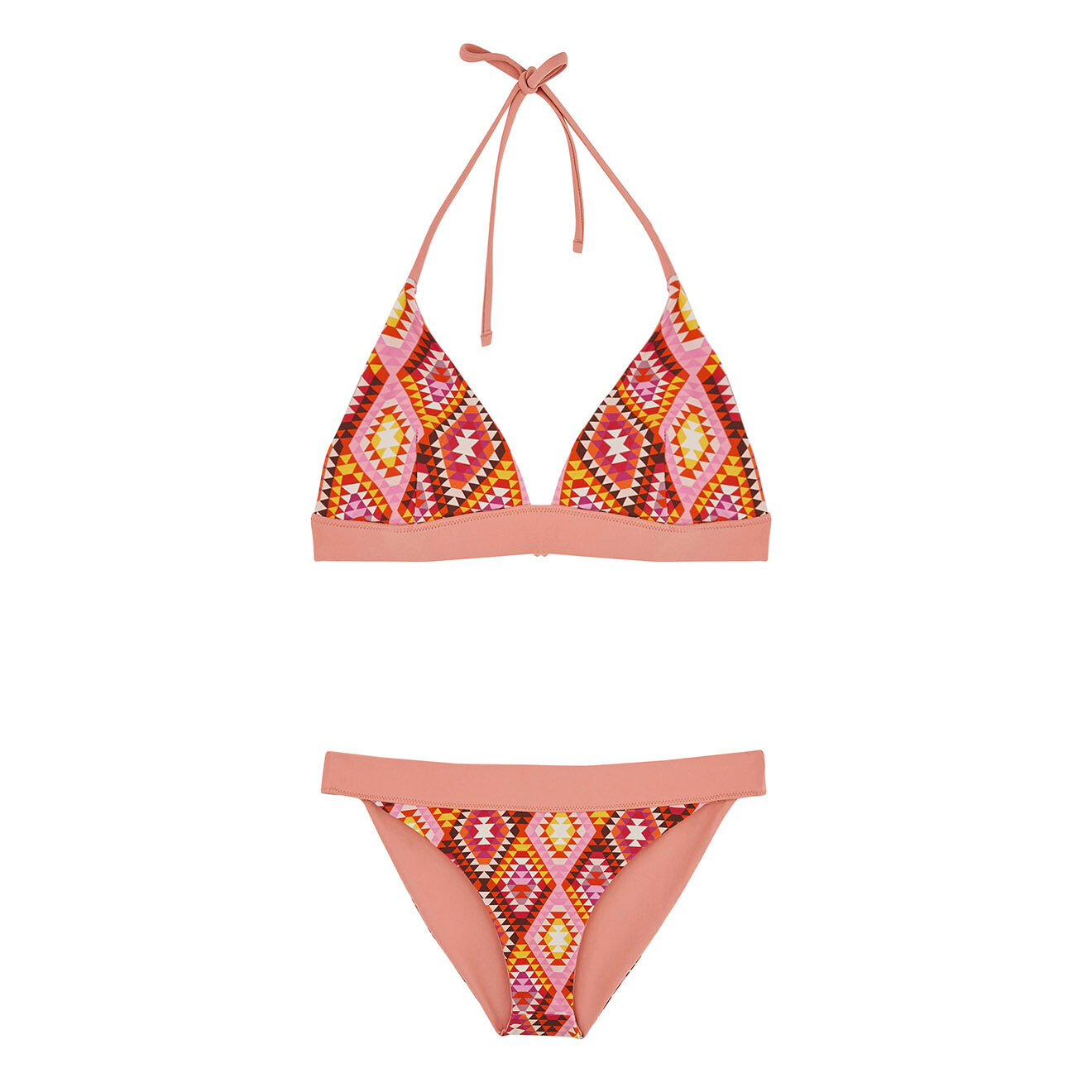 Wild Maillot de bain 2 pièces Jazz multicolore/sable