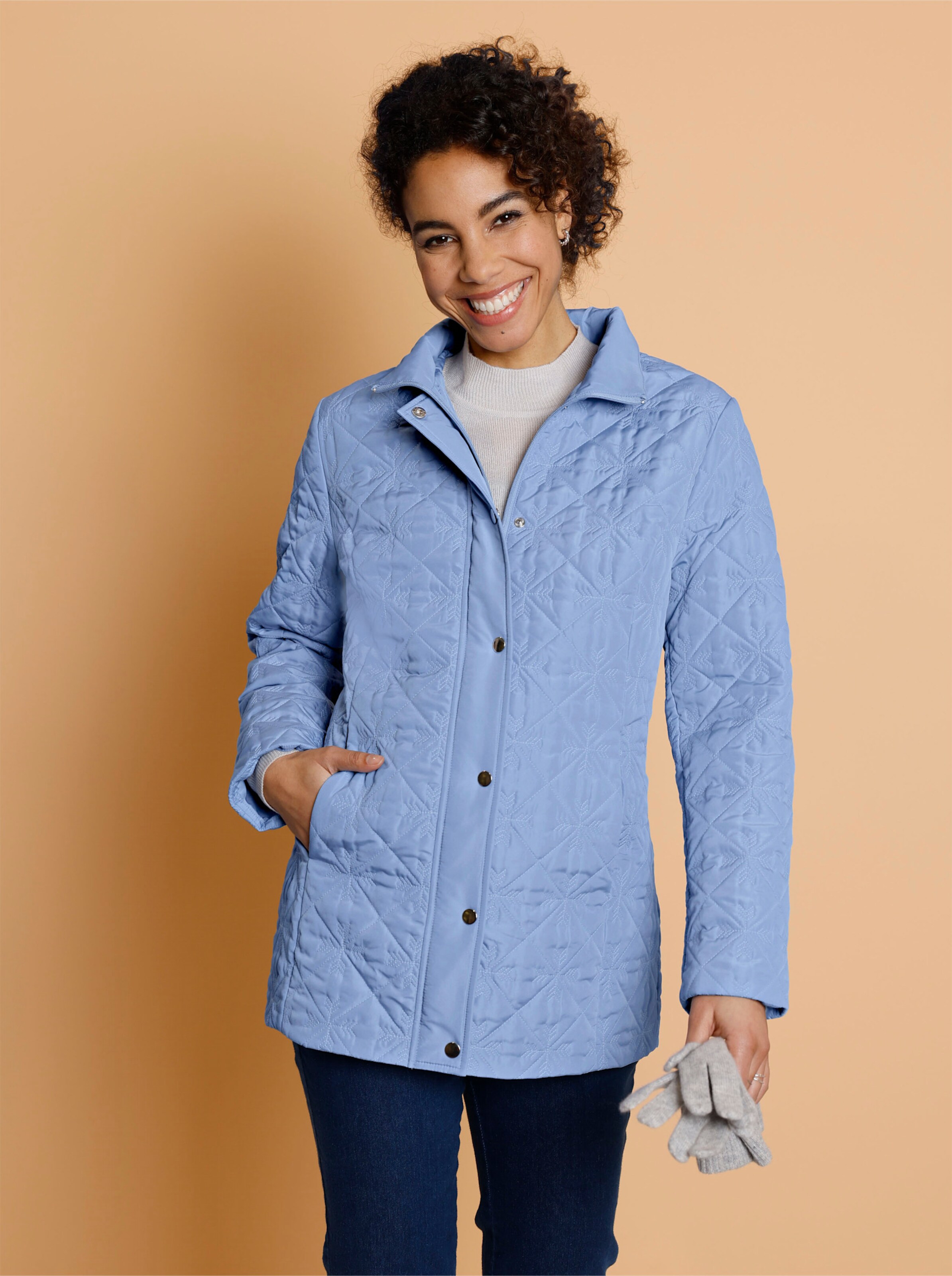 Steppjacke gefüttert