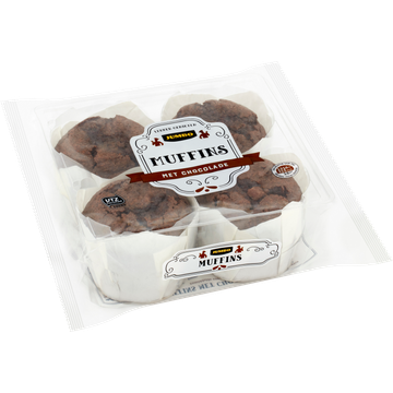 Jumbo Muffins met Pure Chocolade 300 g
