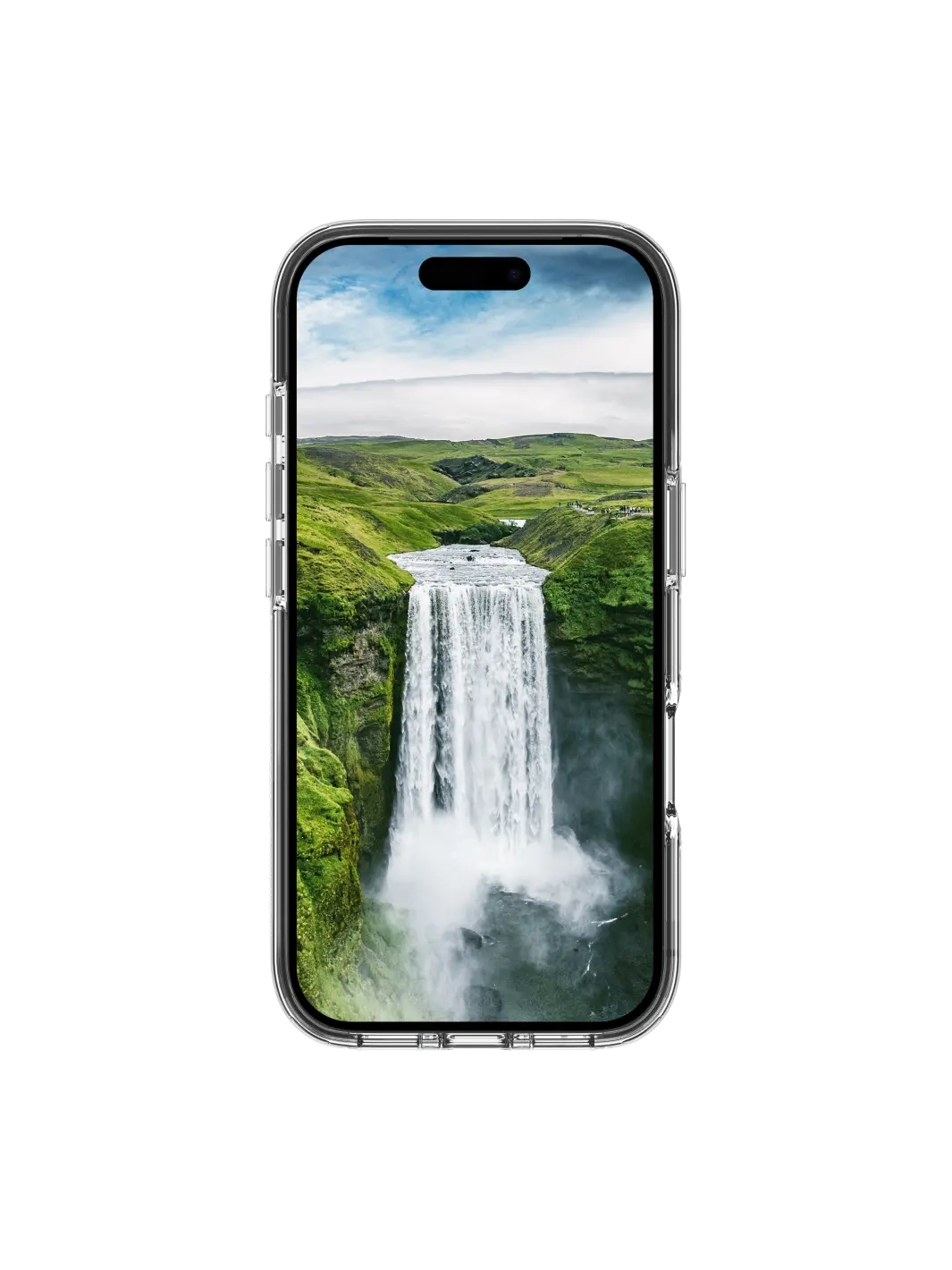 iPhone 17 Pro Hardcase Hülle Clear Case Iceland Ultra D3O MagSafe Recycled (IU63CL006701) - Transparent