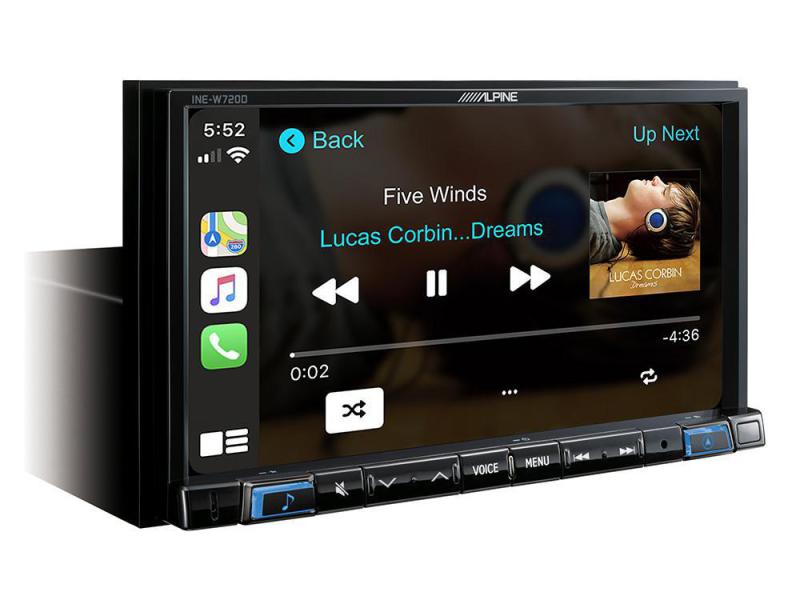Alpine Autoradio INE-W720D 2 DIN Autoradio mit DAB/DAB -Tuner