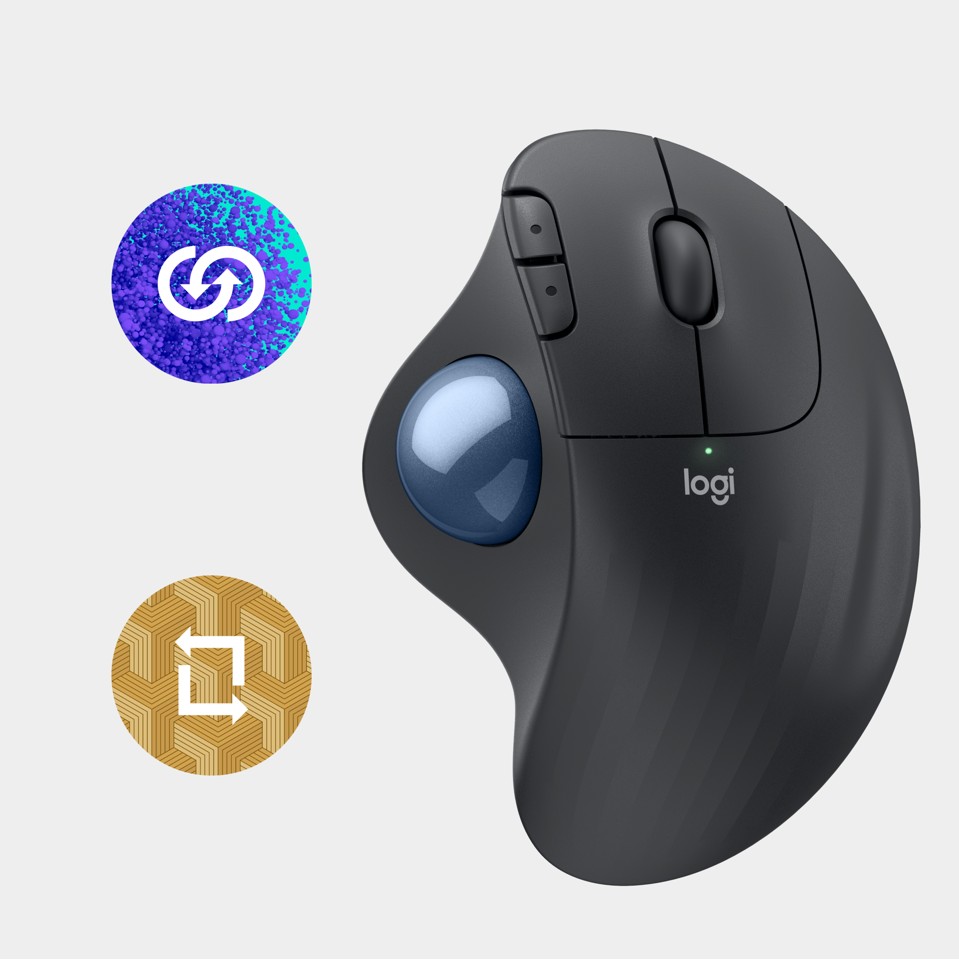 Logitech - ERGO M575S Wireless Trackball