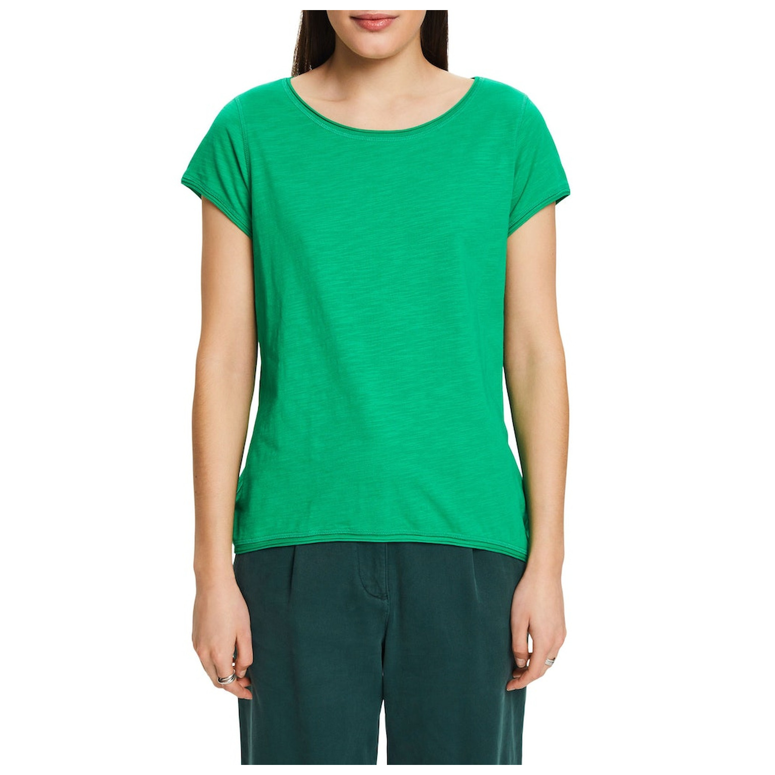 ESPRIT N tee co/slub