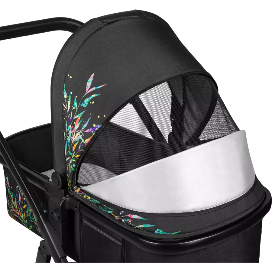 lionelo Kombikinderwagen Amber 2 in 1 Dreamin Black