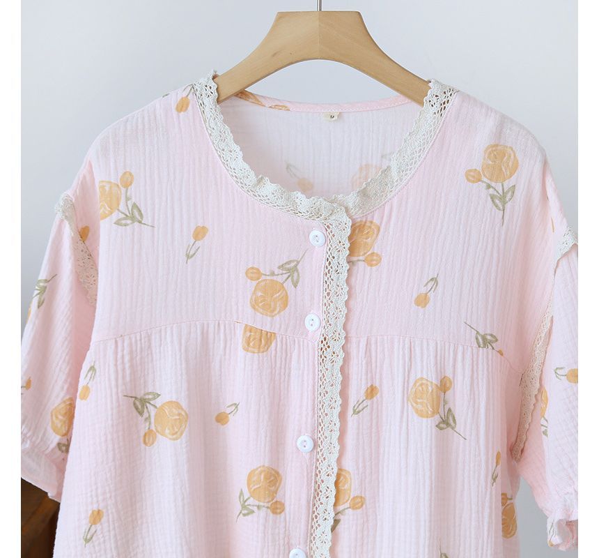 molpes - Pyjamaset met bloemenprint