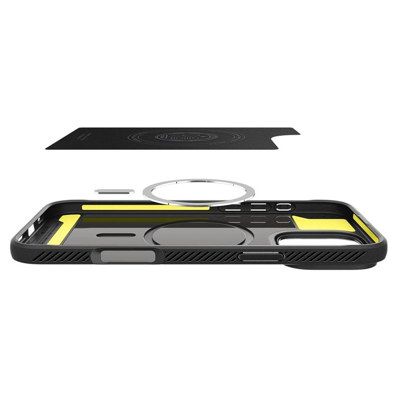 iPhone 16 Pro Max Rugged Armor MagSafe Case Hülle (ACS07986) - Schwarz (Matt)