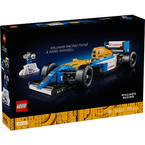 LEGO Icons Williams Racing FW14B og Nigel Mansell 10353
