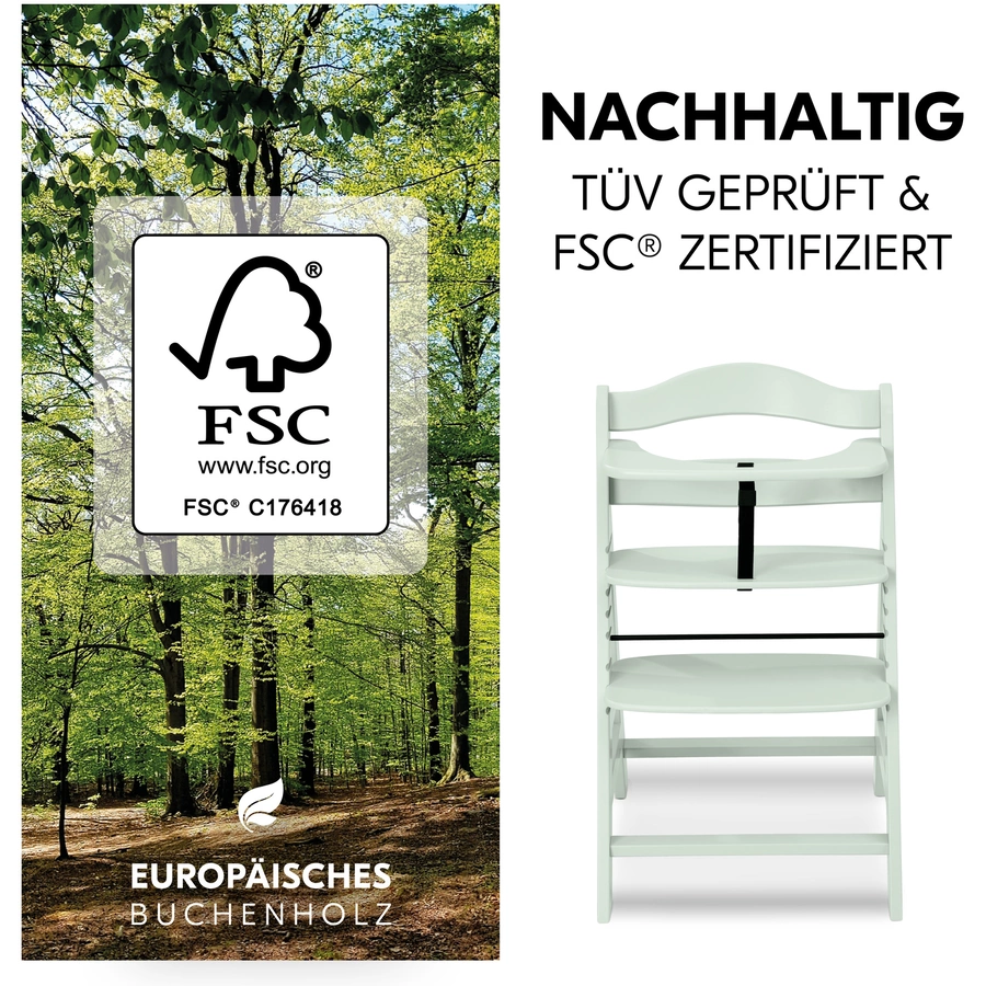 hauck Hochstuhl Alpha Plus Mint
