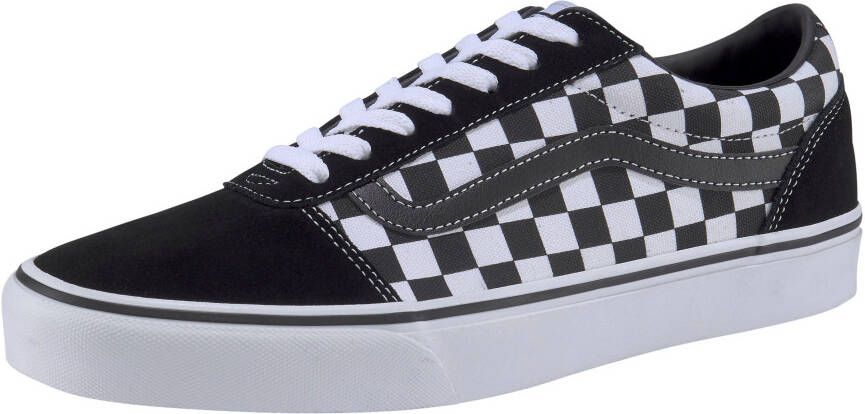 Vans Ward Heren Sneakers (Checkered) Black True White