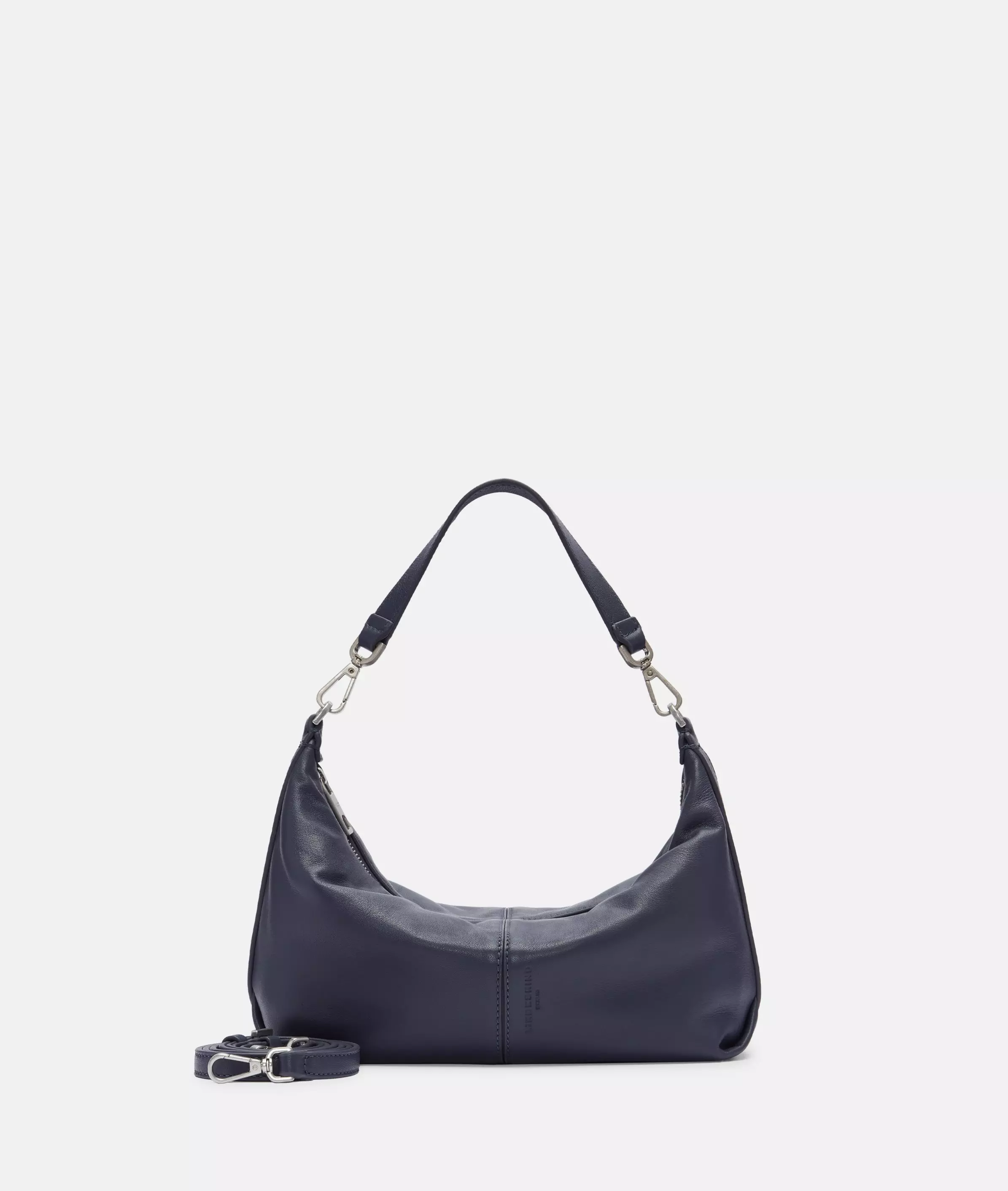 Paris Hobo S Handy leather hobo bag