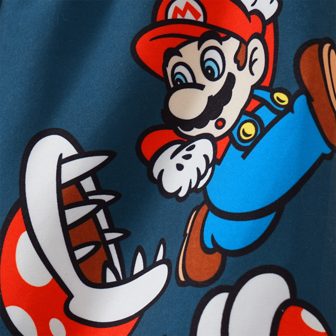 Topolino Super Mario Badeshorts mit Print dunkeltürkis