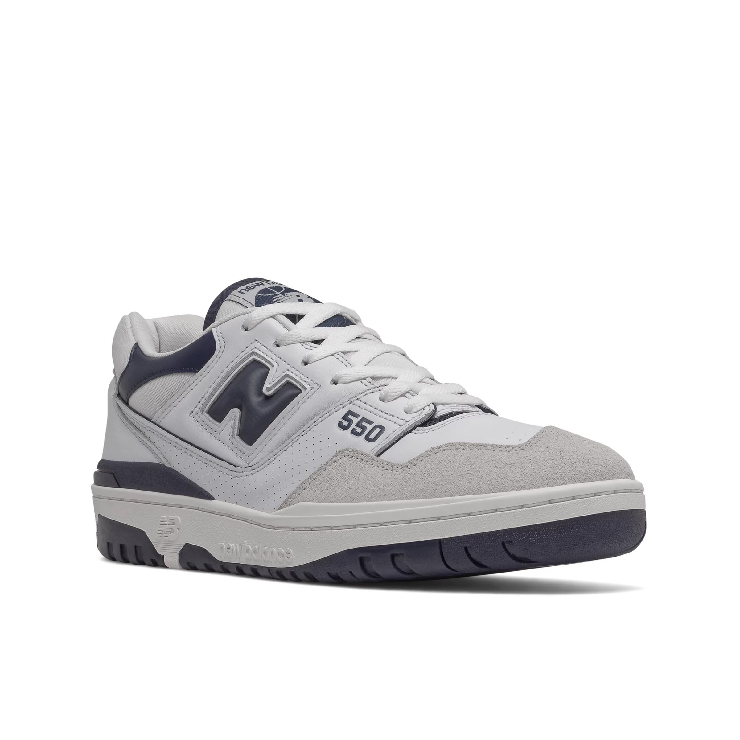 BB550 White con team navy