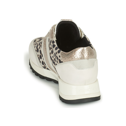Geox - TABELYA - Blanc / Noir / Argenté
