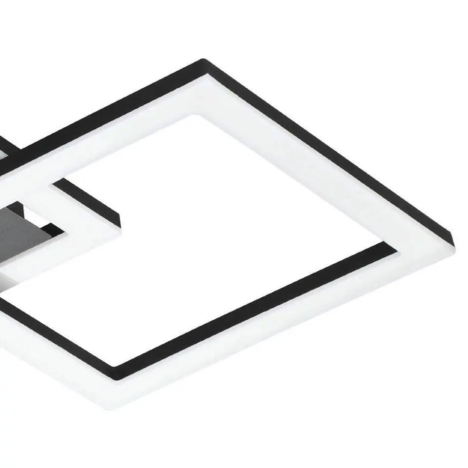 EGLOconnect.zParanday-ZSmartPlafondlamp-65cm-Zwart/Wit
