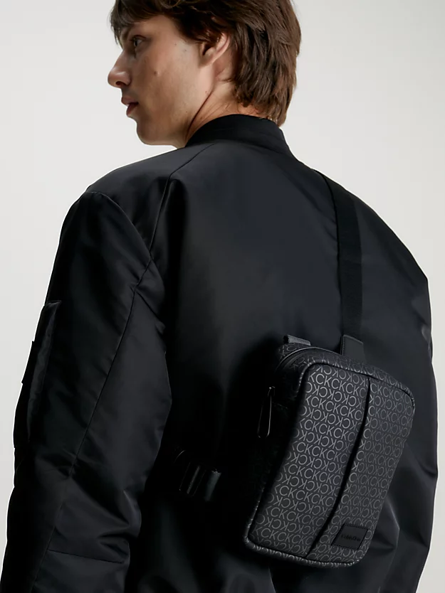 Bolsa de ombro para repórter