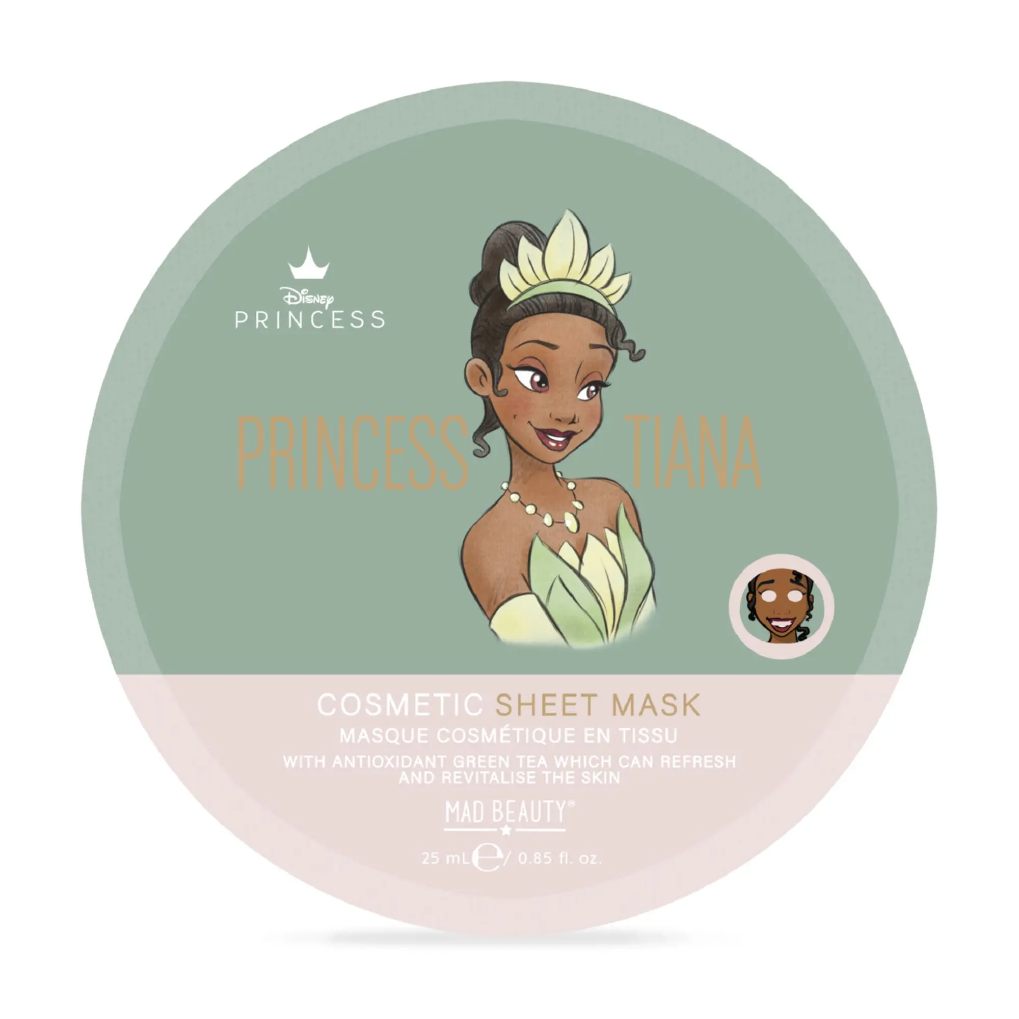 Produits - Pure Princess Tiana Masque Visage 25ml - Enfant