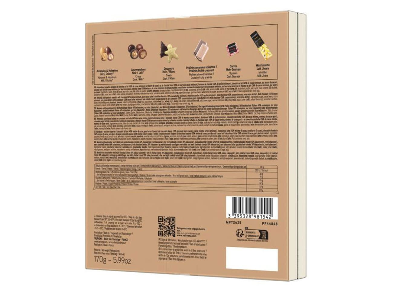 Calendrier de l'Avent - Valrhona 2024 - 170 g - Valrhona