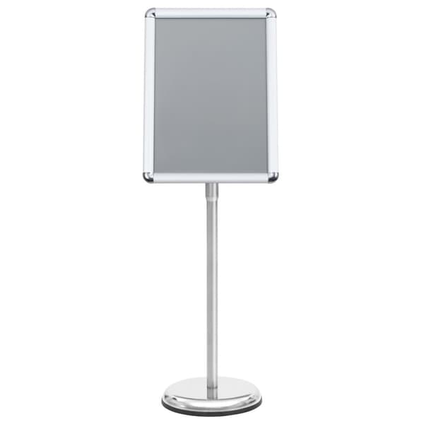 vidaXL Plakatstativ A3 sølv aluminiumslegering