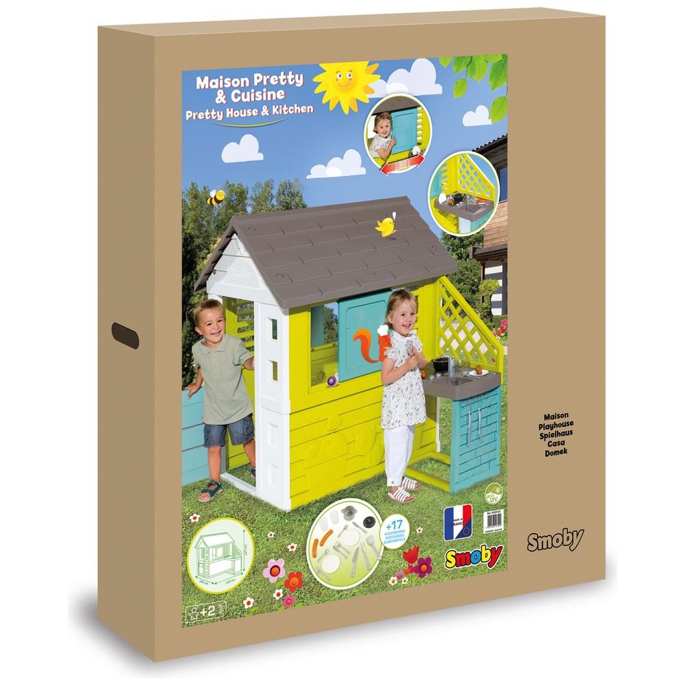 Smoby Pretty Spielhaus und Küche