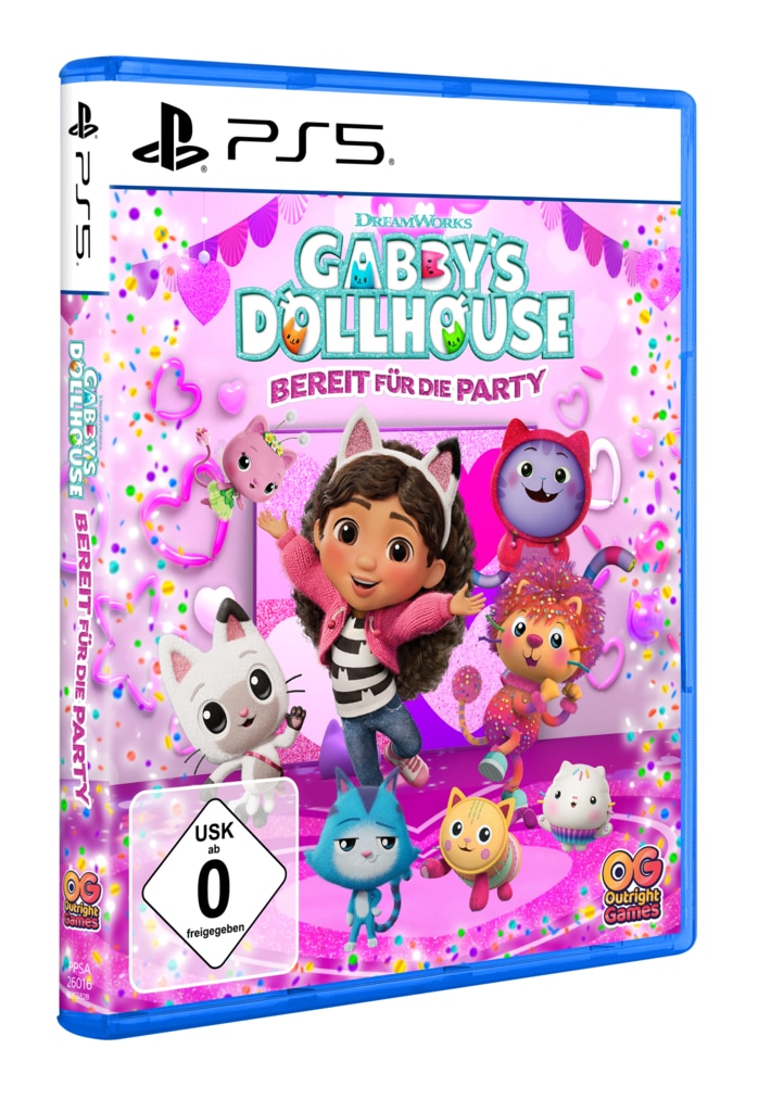 Outright Games Spielesoftware »Gabbys Dollhouse: Bereit für die Party« PlayStation 5