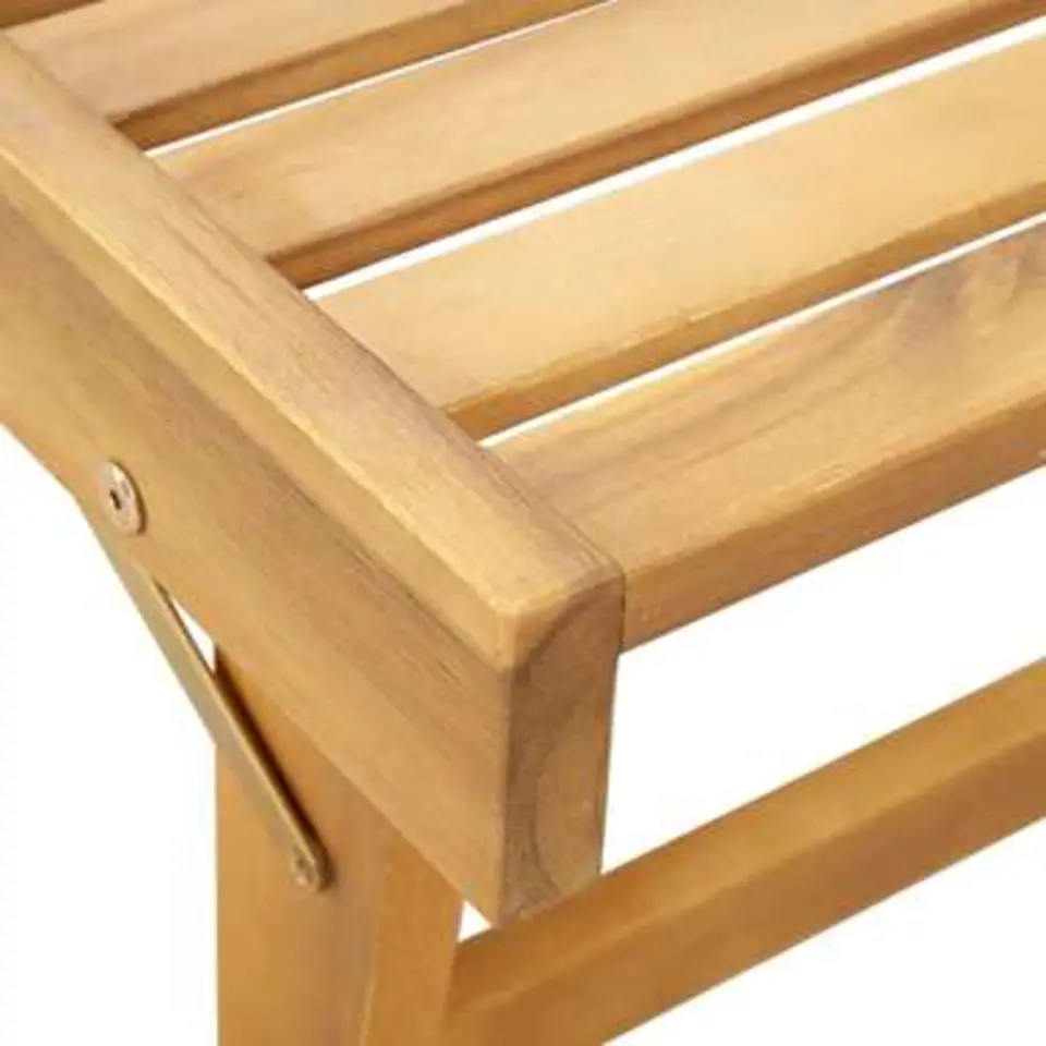 vidaXL - Ligbed - Grijs - Hout